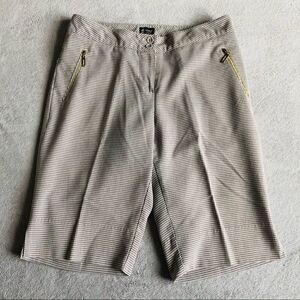 Swing Golf and Casual Checked Bermuda Shorts